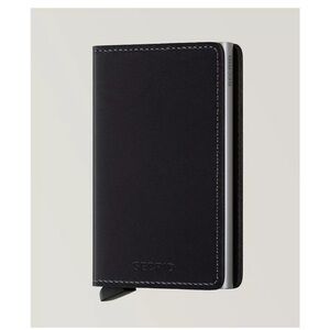 Secrid Black Leather Cardprotector Wallet - Slim RFID Safe Holder